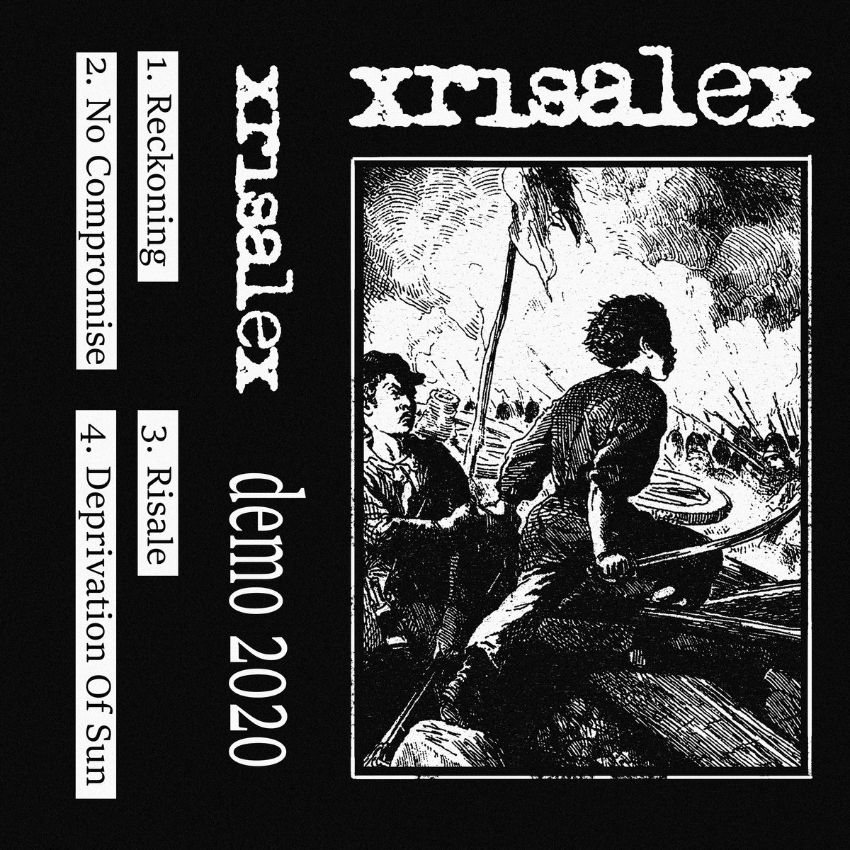 Demo Alert Straight Edge Hardcore Band Xrisalex Release Demo Turkey