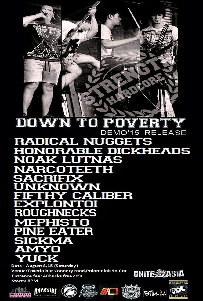 STRENGTH "DOWN TO POVERTY" DEMO15 RELEASE PARTY!