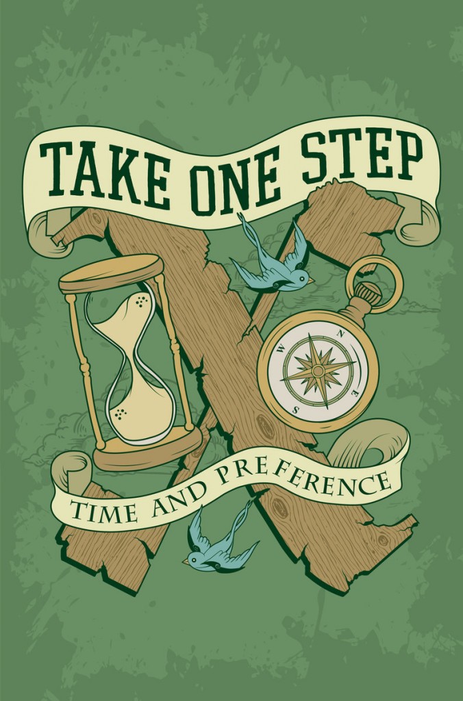 take one step