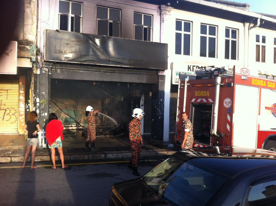 Arson in malay