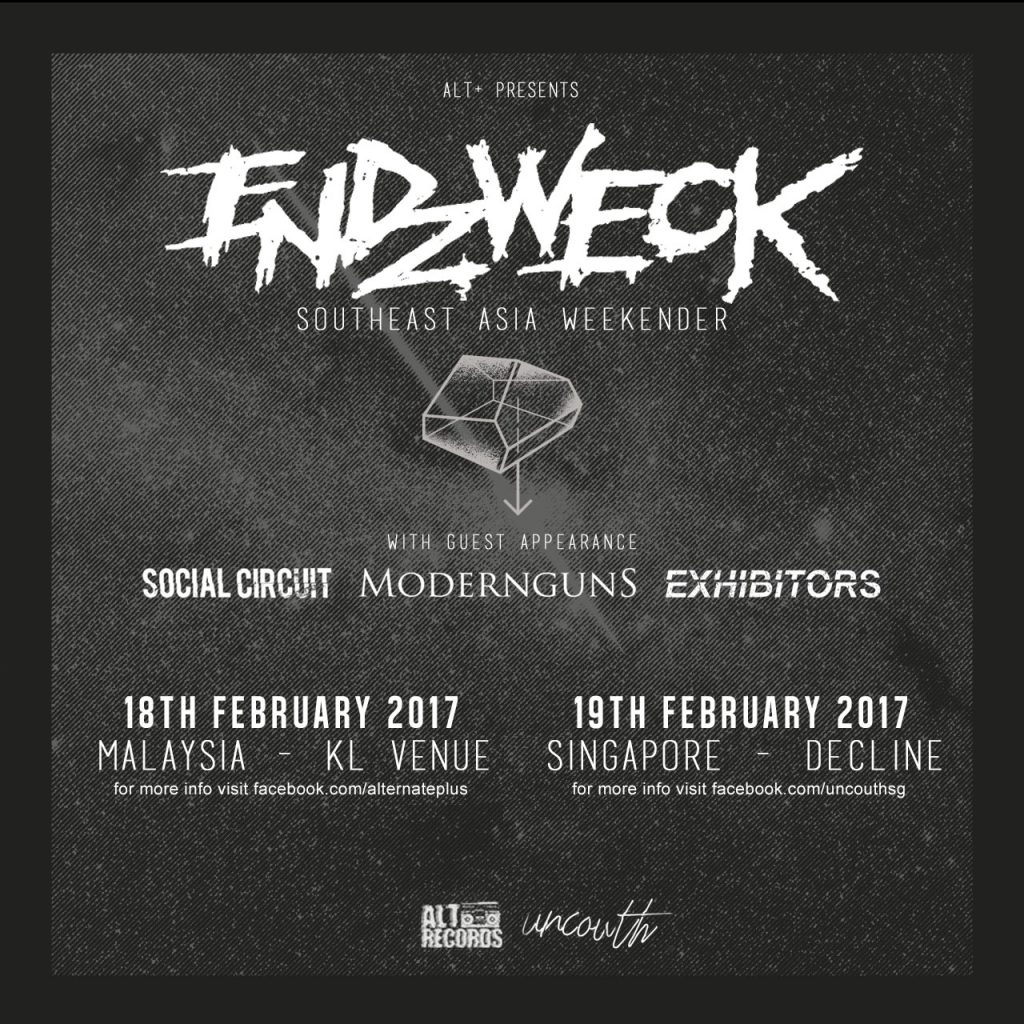 Endzweck S.E.A. Weekender Tour 2017