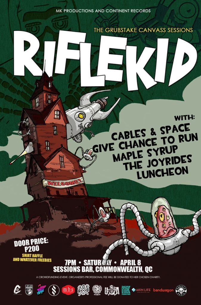 Riflekid – Punk Rock band from the Philippines, holds crowdfunding show.