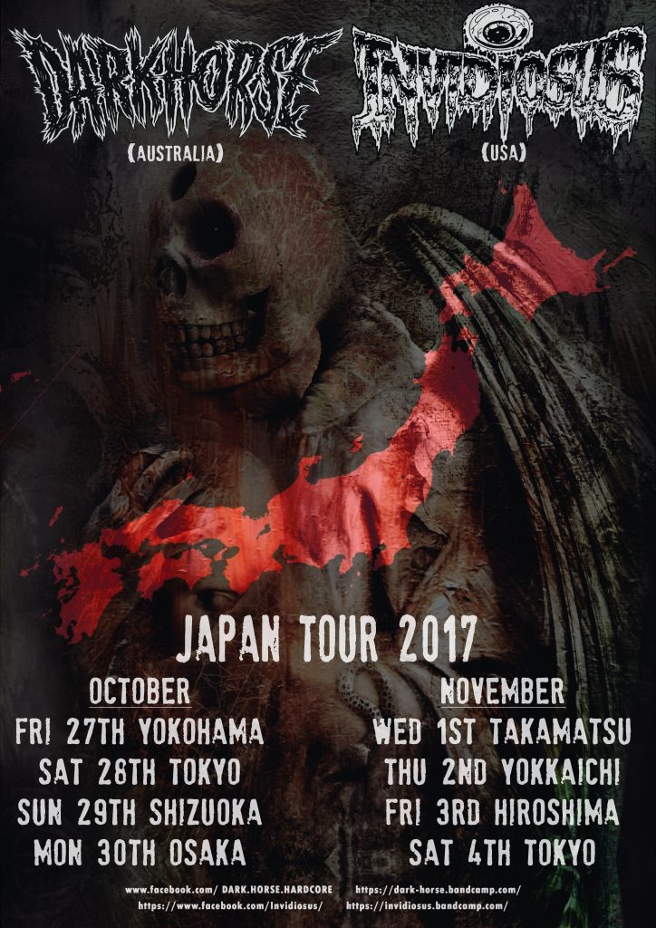 Darkhorse / Invidiosus Japan tour 2017