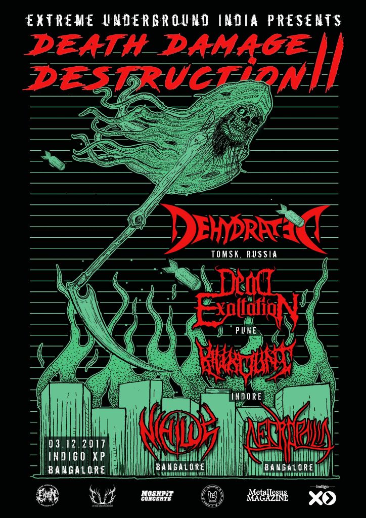 Death Damage Destruction II feat. Dehydrated (Tomsk, Russia)
