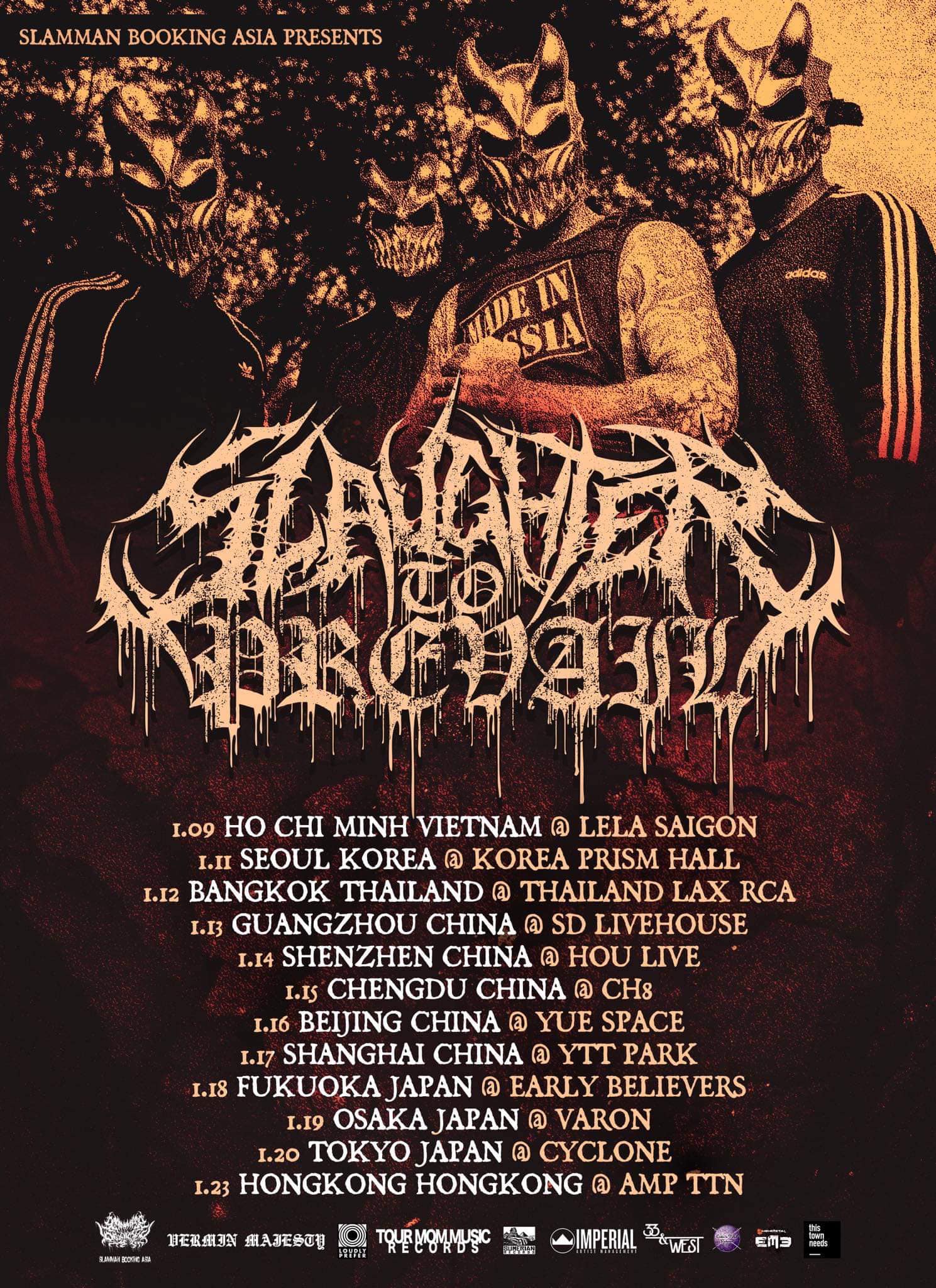 Slamman Booking Agency Make Even More Updates To Slaughter To Prevail