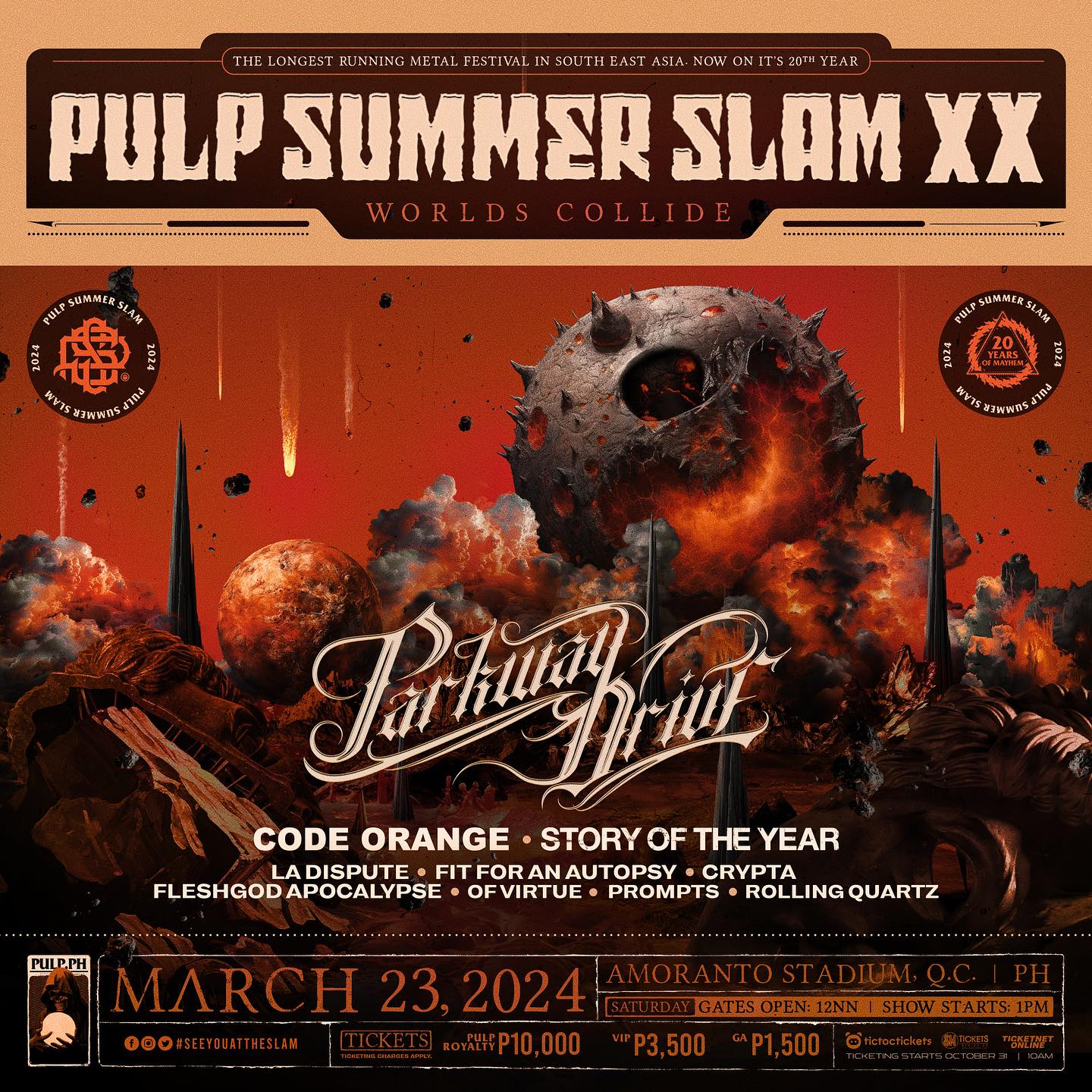 LA DISPUTE Heading to Asia in 2024 [Pulp Summer Slam] Tease More